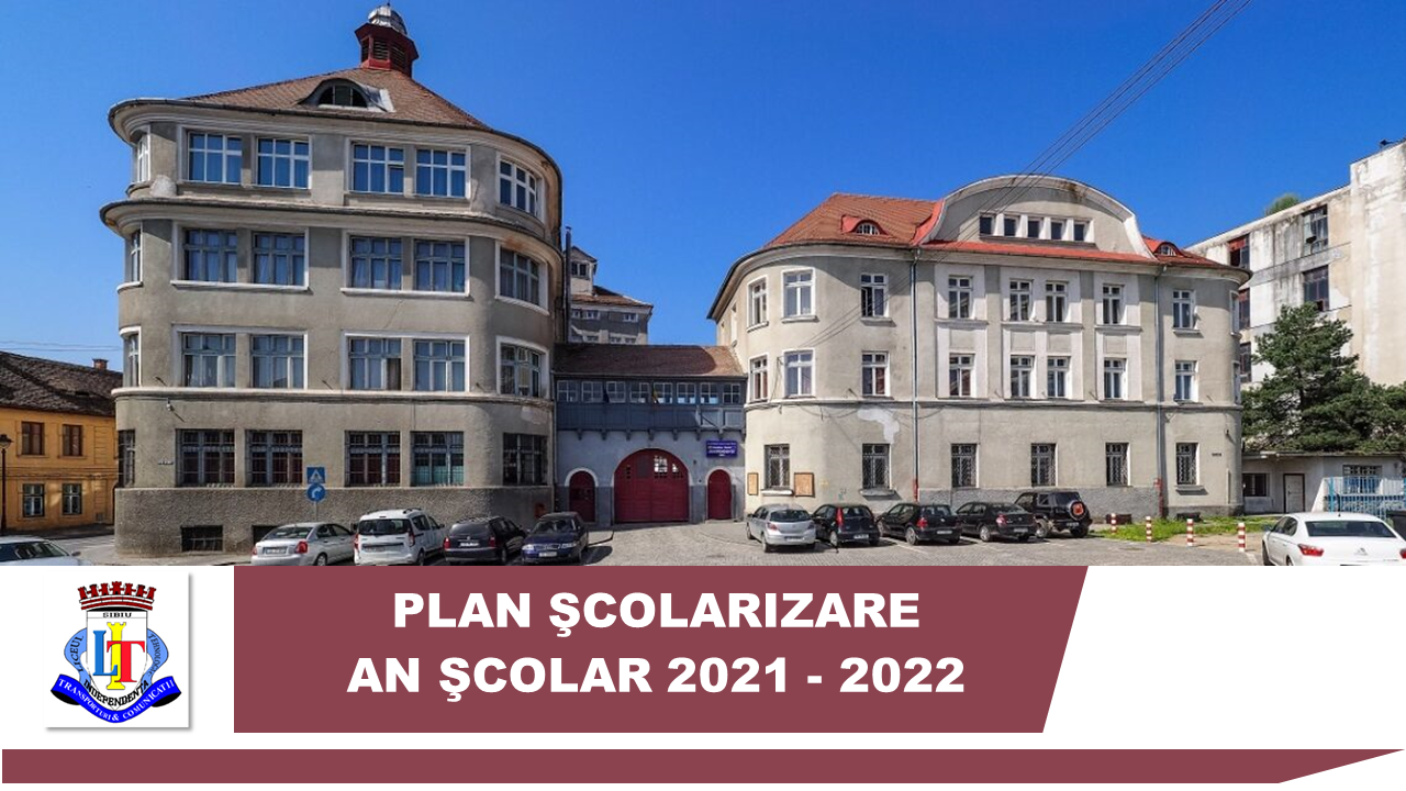 Plan Şcolarizare 2021-2022